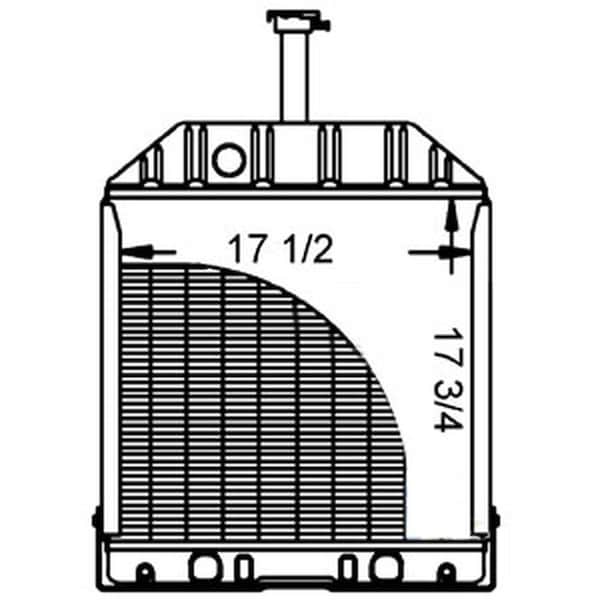 Radiator without Oil Cooler